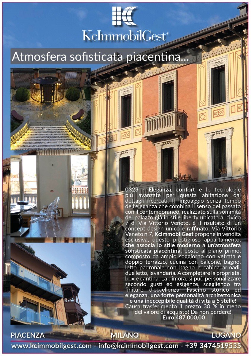 Apartment in Cavalli - Duomo, Piacenza, Italy 1 - 16623000