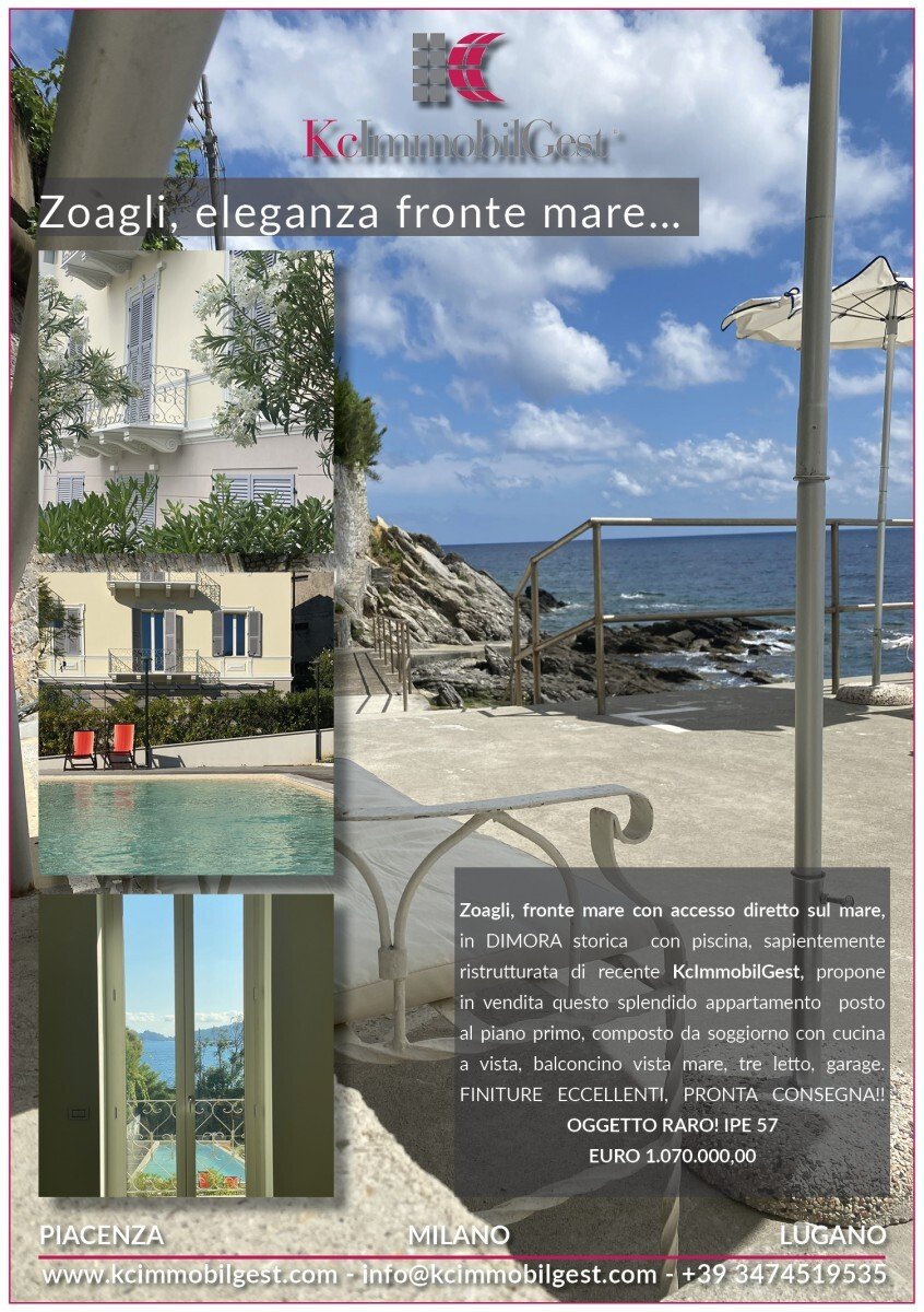 Apartment in Zoagli, Liguria, Italy 1 - 16623015