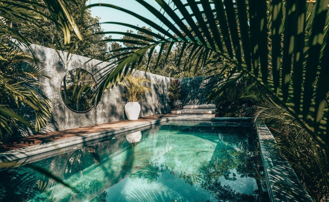 Turnkey jungle villa 3 bedrooms private pool tulum 1