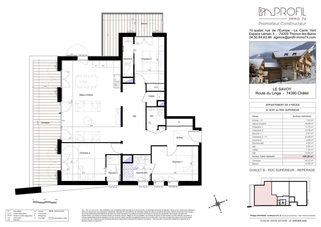 Apartment in Châtel, Auvergne-Rhône-Alpes, France 2 - 18254096