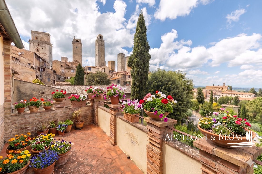 Apartment in San Gimignano, Tuscany, Italy 1 - 18254488