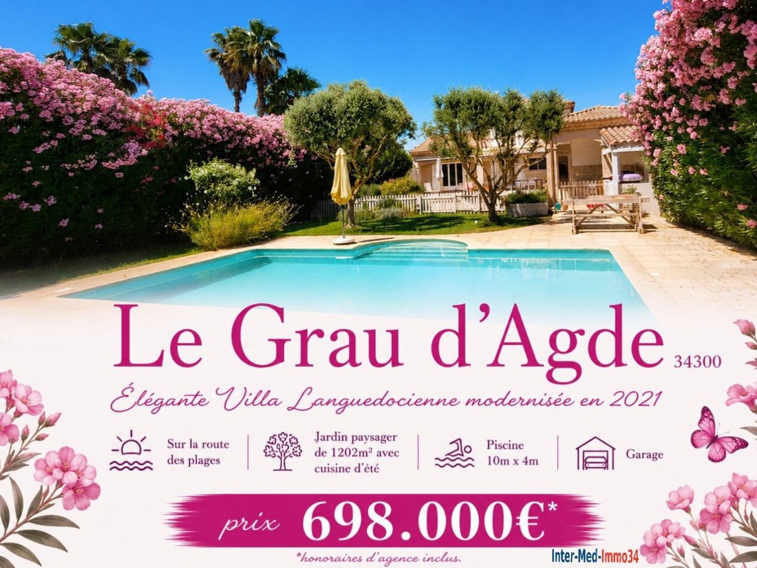 Villa in Le Grau d'Agde, Agde, France 2 - 18254428