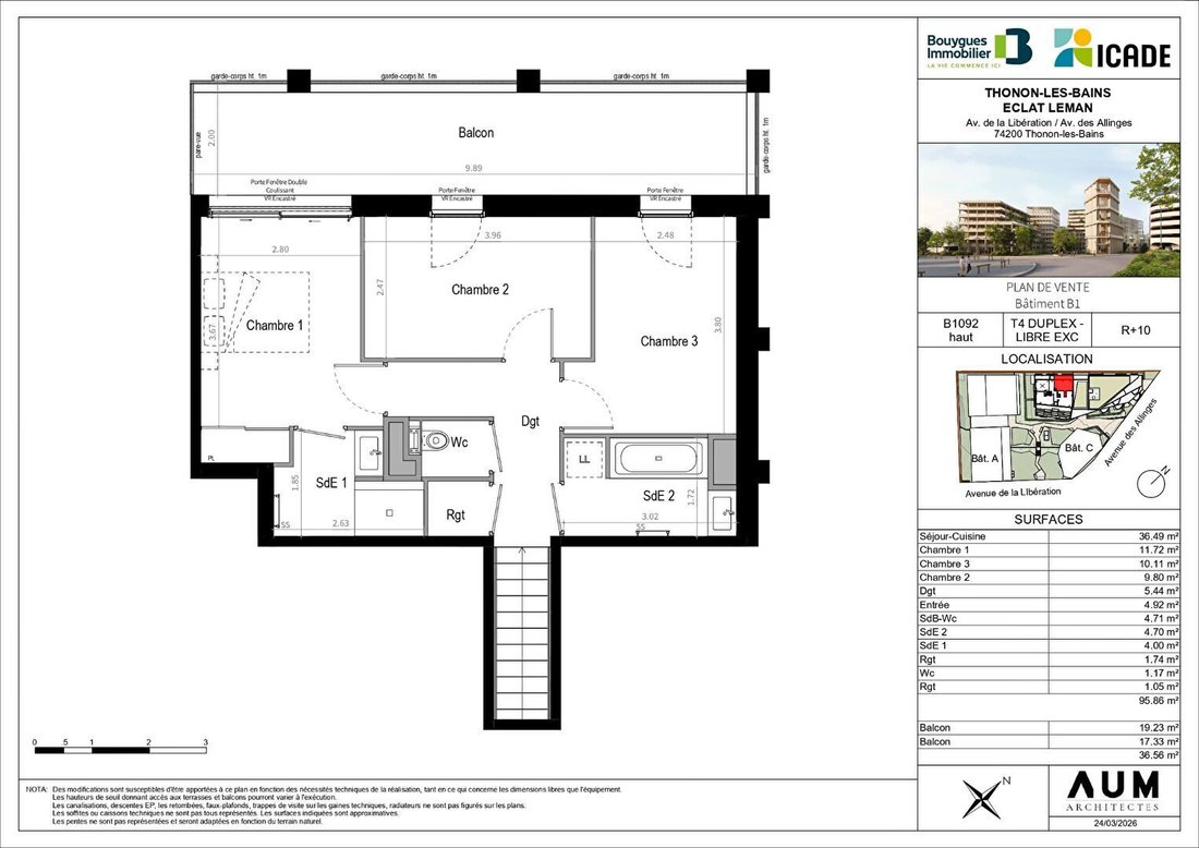Apartment in Cités, Thonon-les-Bains, France 4 - 18261079