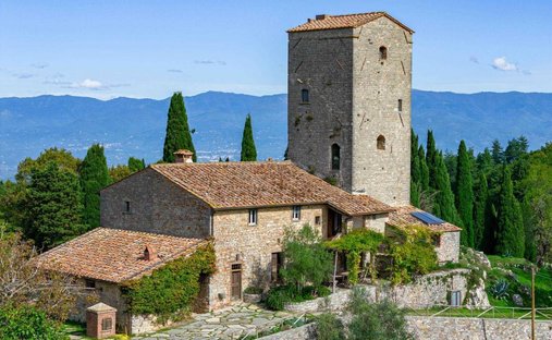Villa a Gaiole in Chianti, Toscana, Italia 1