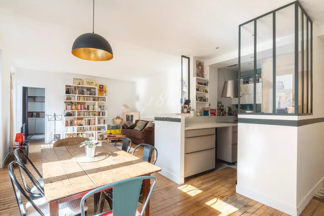 Wohnung in Clignancourt-Jules Joffrin, Paris 18e Arrondissement, Paris 4 - 18261720