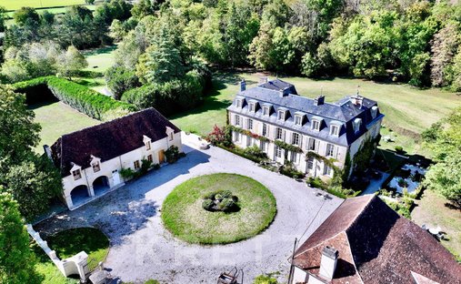 Castillo en Argentan, Normandía, Francia 1
