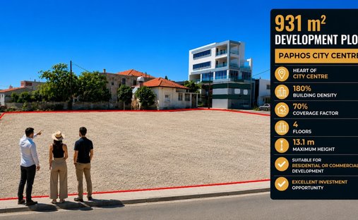 Terreno en Pafos, Distrito de Pafos, Chipre 1
