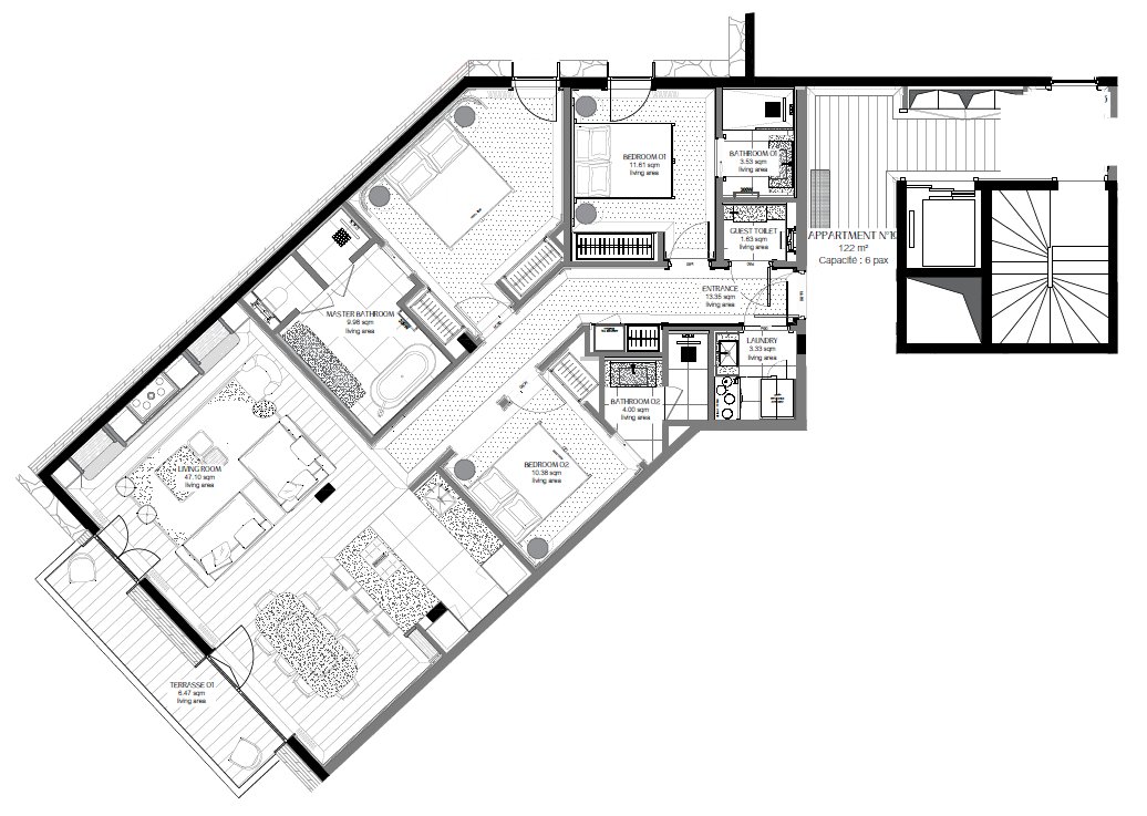 Apartment in Val-d'Isere, Auvergne-Rhône-Alpes, France 5 - 17043291