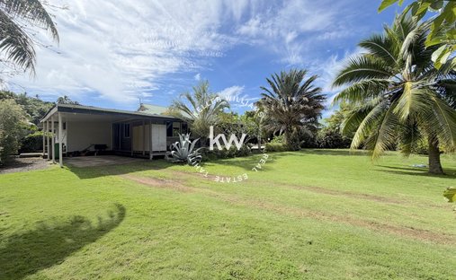 Haus in Moorea-Maiao, Inseln über dem Winde, Französisch-Polynesien 1