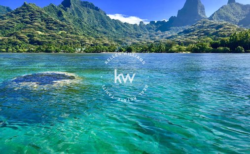 Haus in Moorea-Maiao, Inseln über dem Winde, Französisch-Polynesien 1
