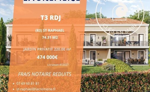 Apartamento en Le Dramont-Agay-Anthéor-Le Trayas, Saint-Raphaël, Francia 1