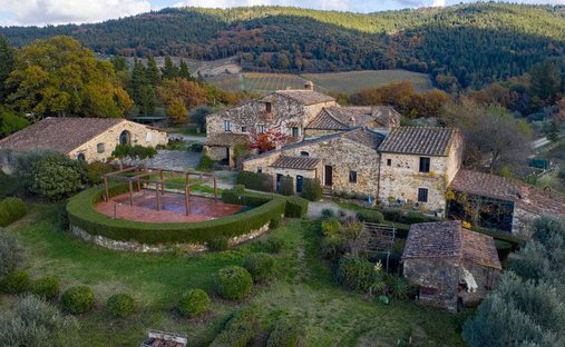 Maisons de campagne à Tavarnelle Val di Pesa, Toscane, Italie 1