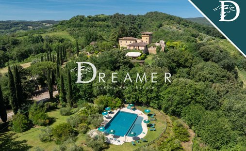 Villa en San Gimignano, Toscana, Italia 1