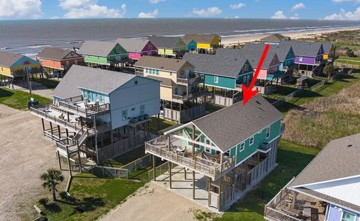 House in Bolivar Peninsula, Texas, United States 1