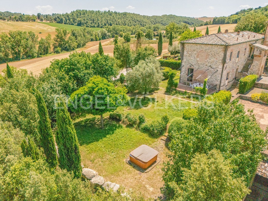 Landhaus in Asciano, Toskana, Italien 2 - 18278525