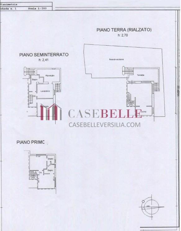 Landhaus in Focette, Pietrasanta, Italien 3 - 18278233