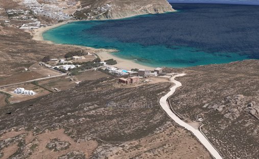 Land in Mykonos, Aegean, Griechenland 1