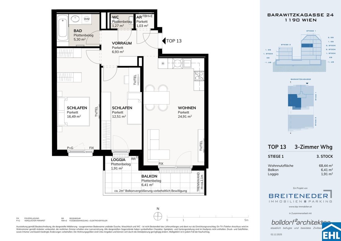 Wohnung in Wien, Wien, Österreich 5 - 18278944