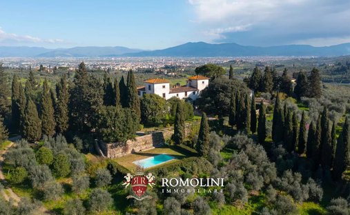 Farm Ranch in Two Roads - San Gaggio, Florence, Italy 1
