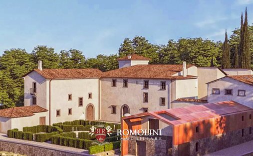 Castle in Monte Morello-Cercina, Municipality of Sesto Fiorentino, Tuscany 1