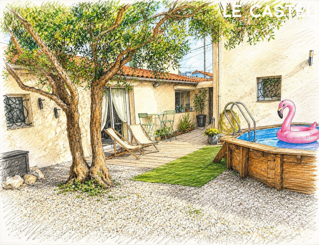 Maison à Saint Barnabé, Marseille, Provence-Alpes-Côte d'Azur 1 - 18287822