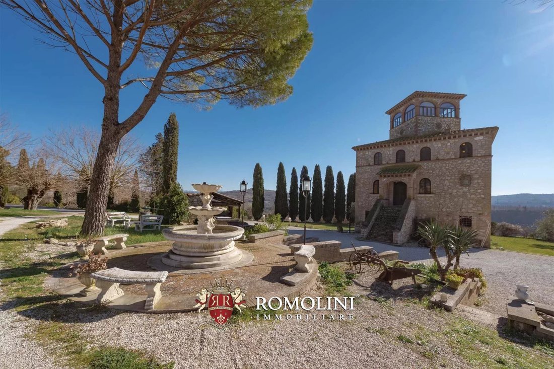 Castle in Penna in Teverina, Umbria, Italy 2 - 15664951