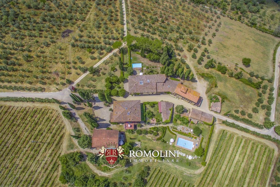 Farm Ranch in Center, Greve in Chianti, Tuscany 4 - 15663286
