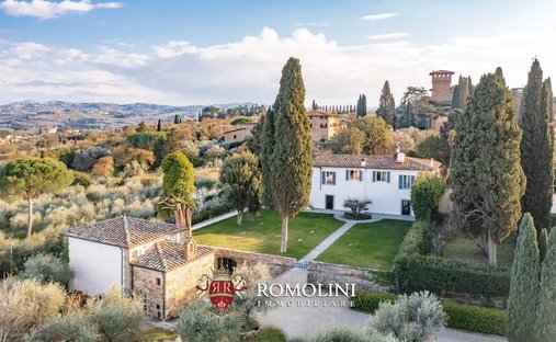 Villa in Two Roads - San Gaggio, Florence, Italy 1