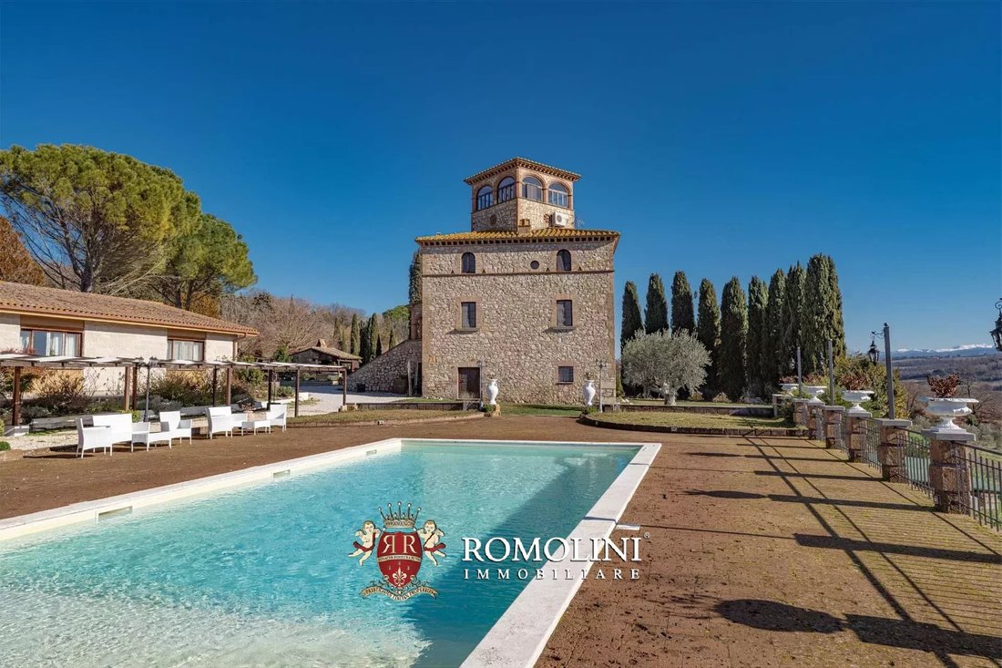 Castle in Penna in Teverina, Umbria, Italy 1 - 15664951
