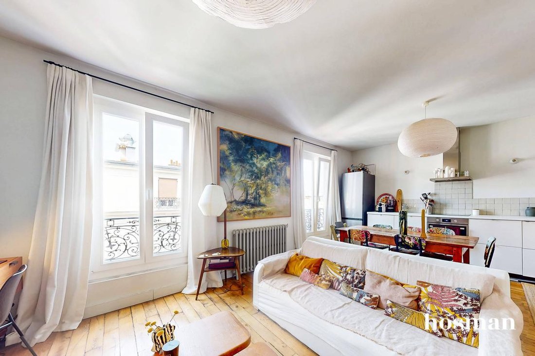 Apartment in Montmartre, Paris 18e Arrondissement, Paris 4 - 18283958
