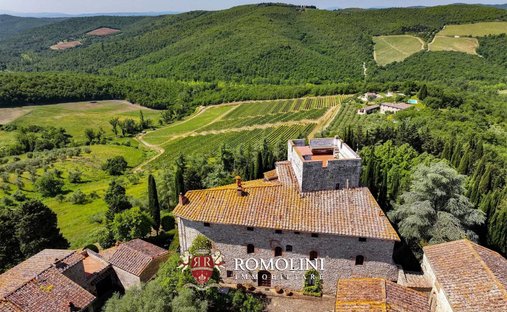 Château à Gaiole in Chianti, Toscane, Italie 1