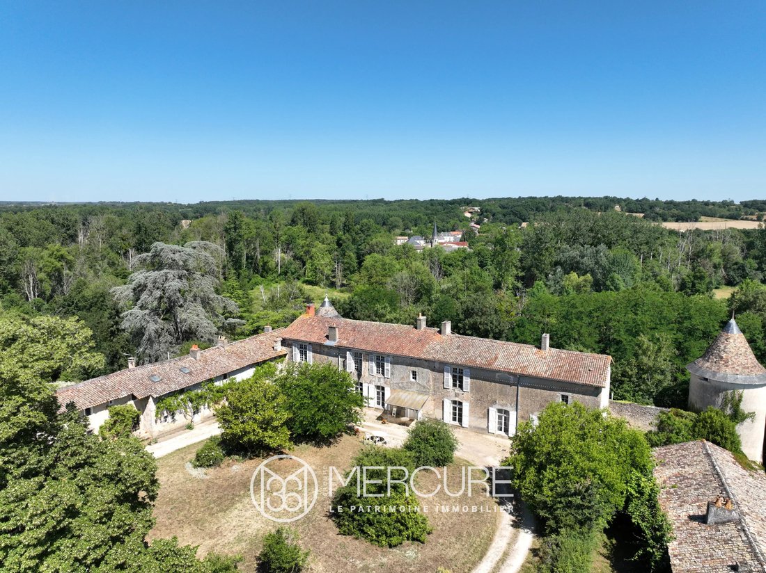 Castello a Voulon, Nuova Aquitania, Francia 1 - 18282366