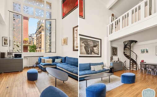 Penthouse in Palais Royal, Paris 1er Arrondissement, Paris 1