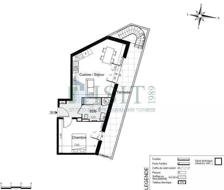 Apartment in Moneghetti Ouest, Beausoleil, France 4 - 18282211