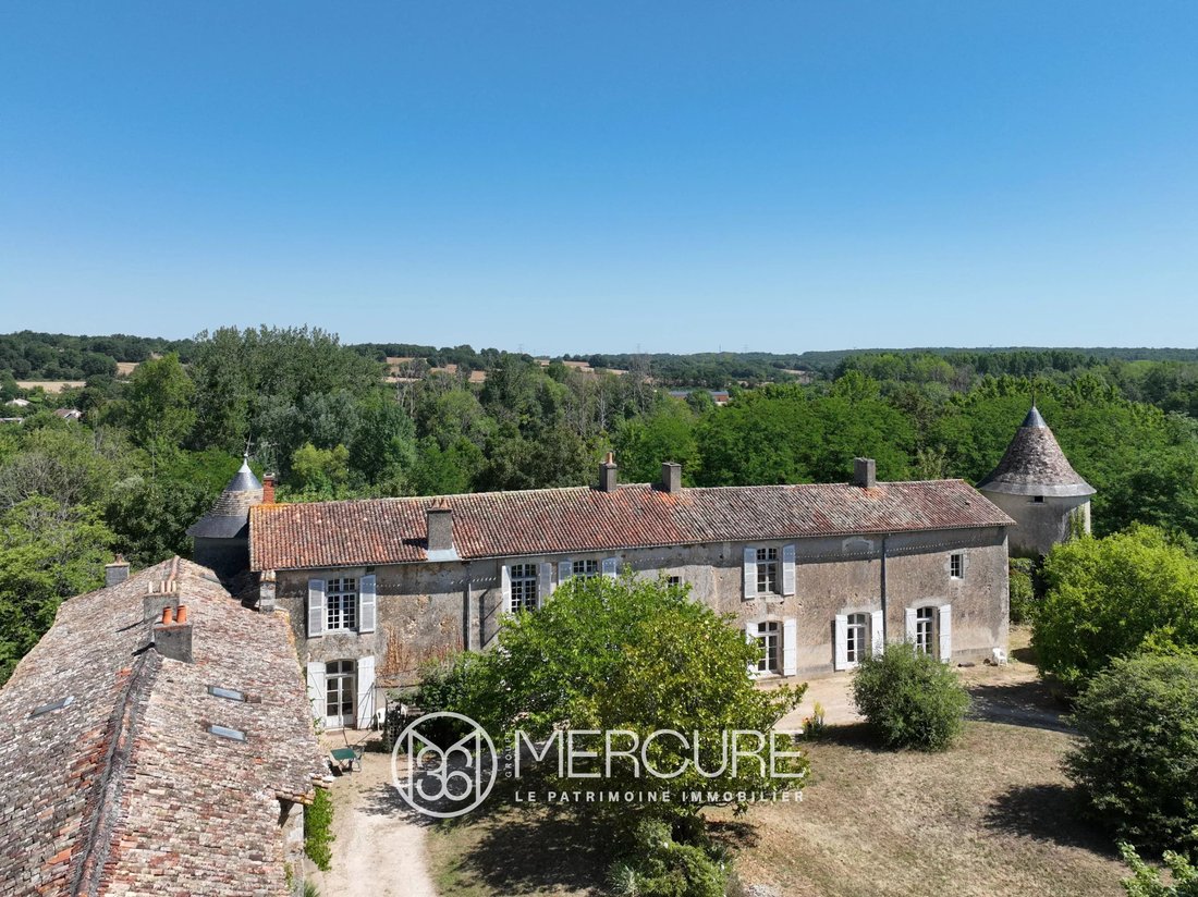 Castello a Voulon, Nuova Aquitania, Francia 2 - 18282366