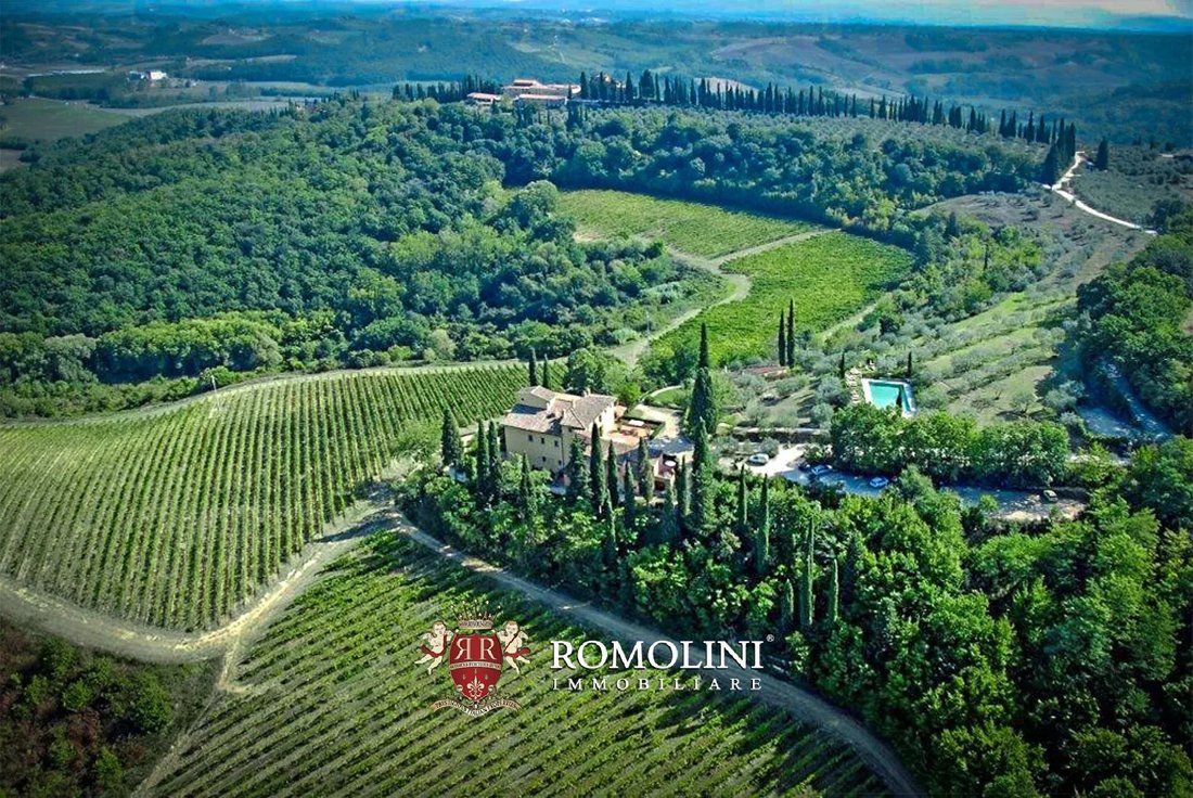 Villa in San Gimignano, Tuscany, Italy 1 - 15663542