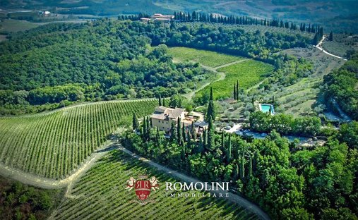 Villa a San Gimignano, Toscana, Italia 1