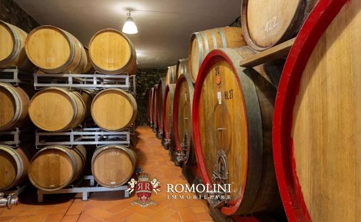 Farm Ranch in Montefioralle, Greve in Chianti, Tuscany 1