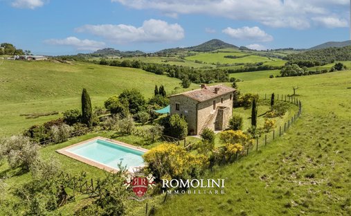 House in Pienza, Tuscany, Italy 1
