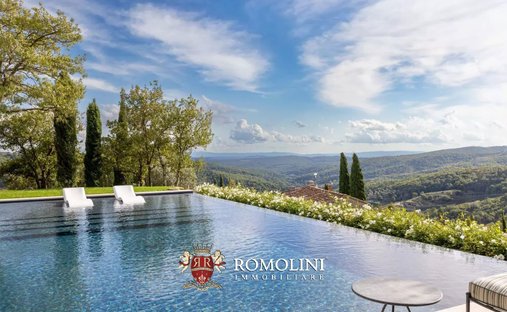Villa à Gaiole in Chianti, Toscane, Italie 1