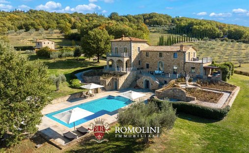 Villa a Lisciano Niccone, Umbria, Italia 1