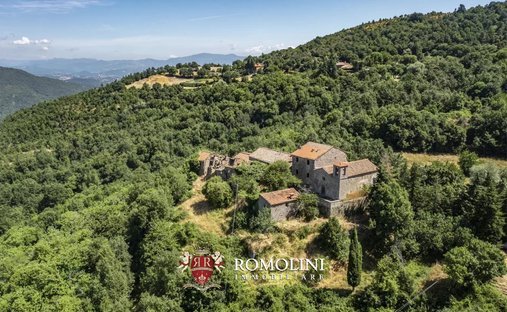 Castle in Center, Arezzo, Tuscany 1