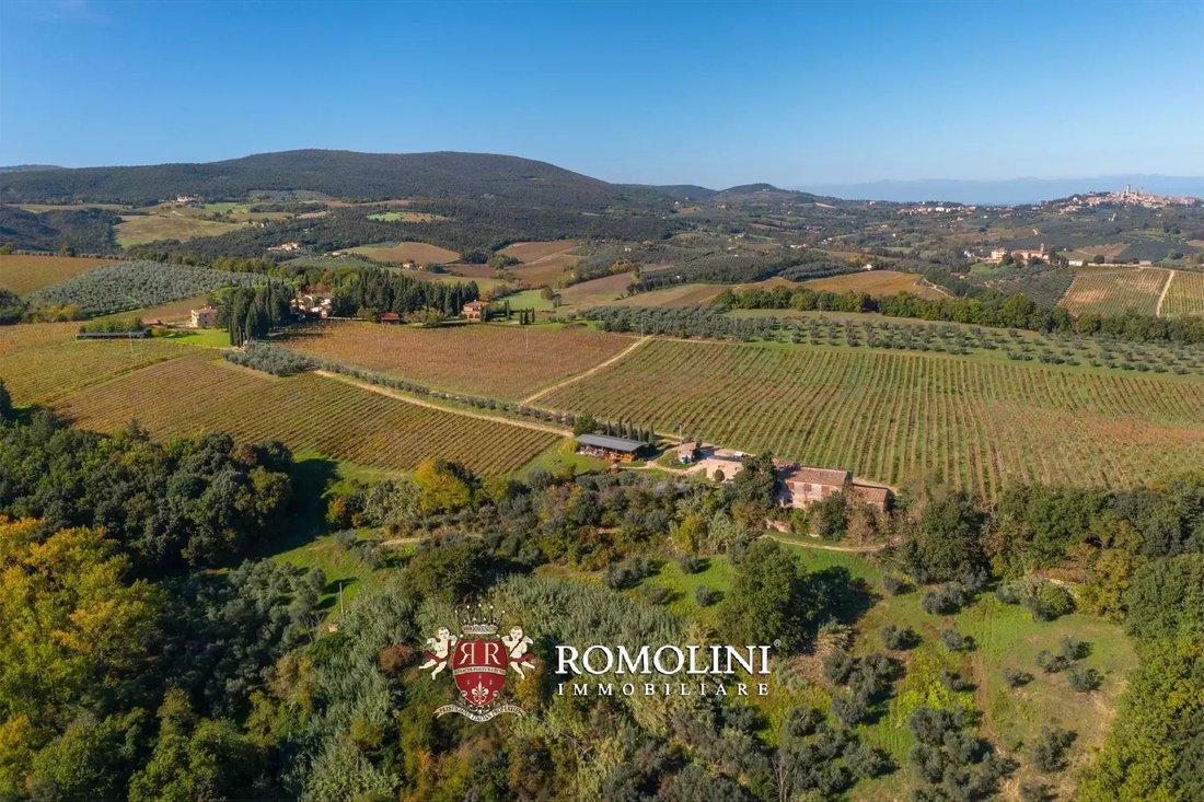 Farm Ranch in San Gimignano, Tuscany, Italy 2 - 16474601