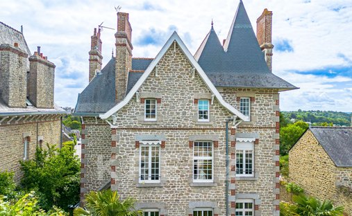 House in Dinan, Brittany, France 1