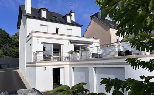 House in Quimper, Brittany, France 1