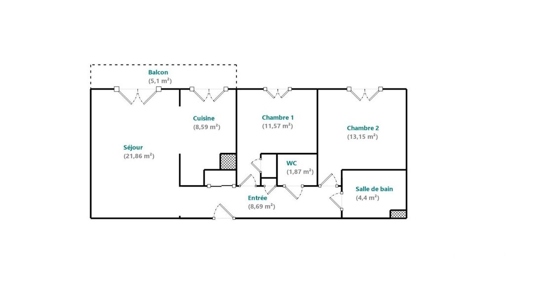 Apartment in Front de Seine, Levallois-Perret, France 5 - 18295461