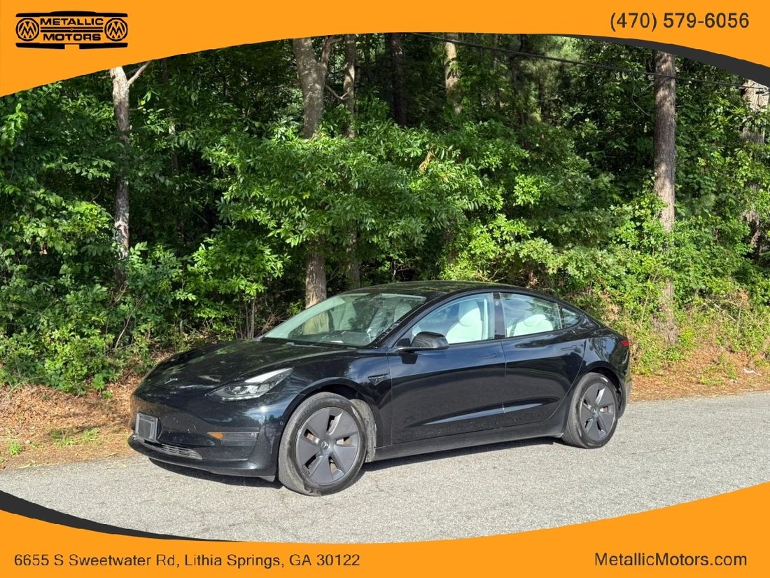2021 Tesla Model 3 Long Range Sedan 4D in Lithia Springs, GA, United States 1 - 18035165
