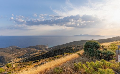 Terrain en Ios, Aegean, Grèce 1