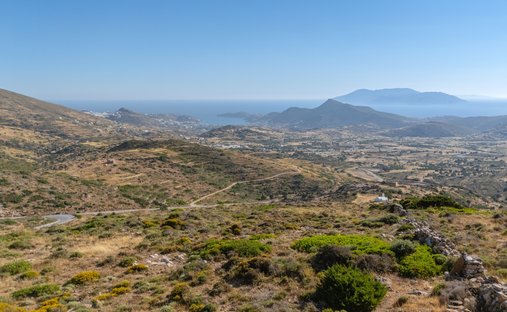 Terrain en Ios, Aegean, Grèce 1