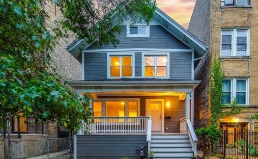 Maison à Chicago, Illinois, États-Unis 1